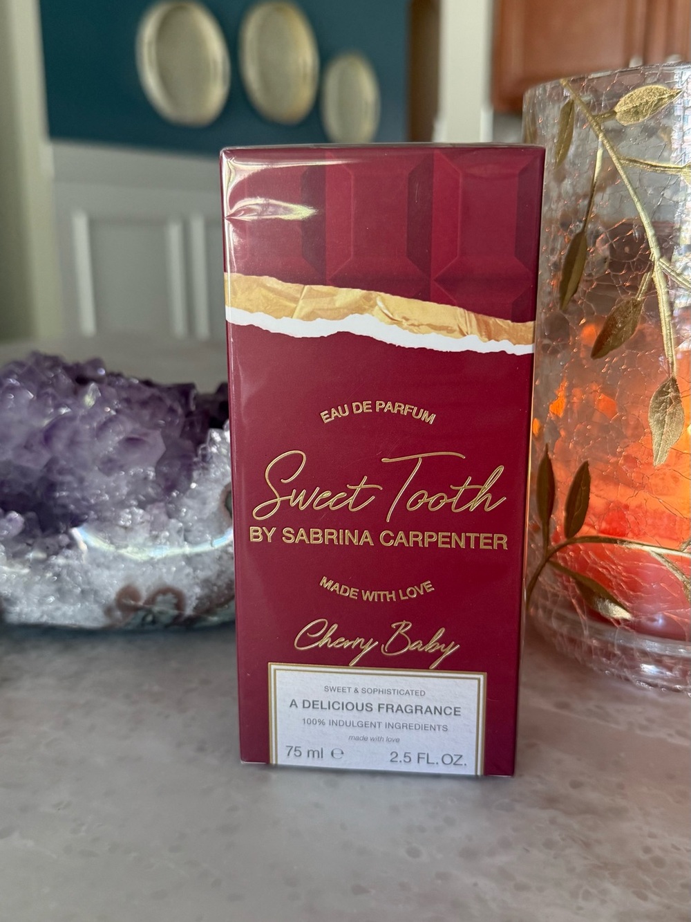 New factory sealed box Sabrina Carpenter Sweet Tooth Cherry Baby full size